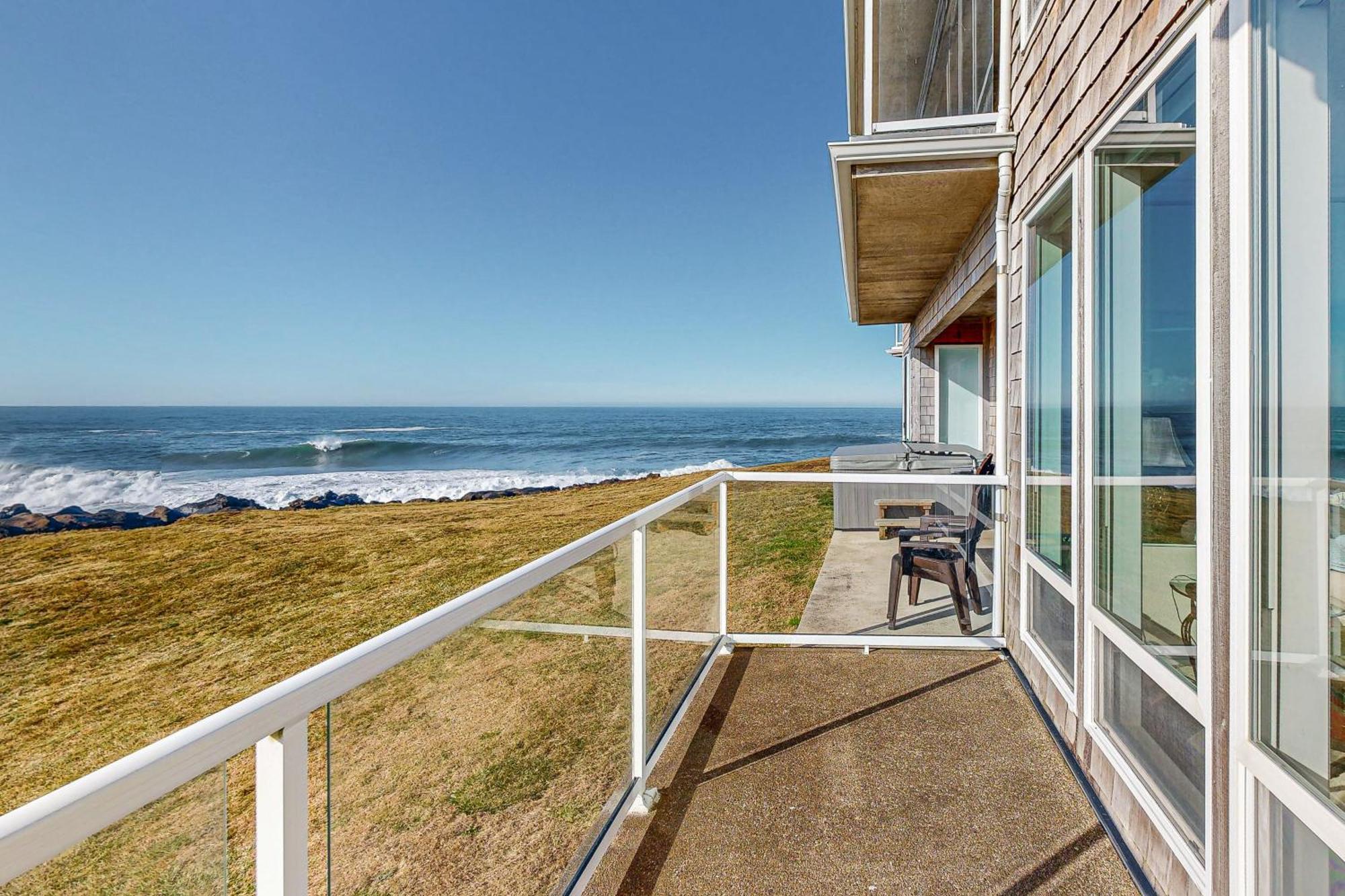Ocean Star Apartment Depoe Bay Bagian luar foto